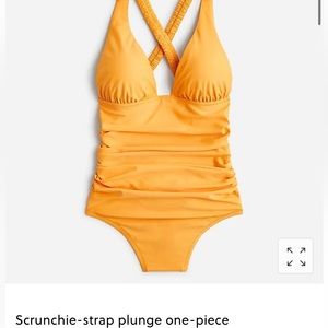 Jcrew Orange one piece